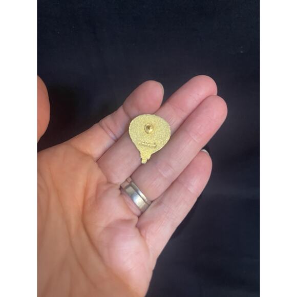 Vintage Anheuser Busch Budweiser Hot Air Balloon Lapel Hat Pin - Picture 4 of 5